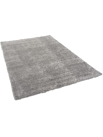 Pergamon Hochflor-Teppich Aloha in grau