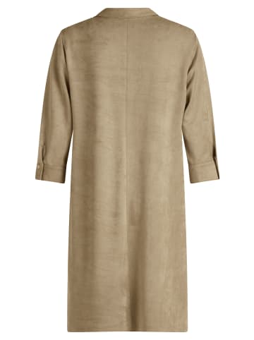 Betty Barclay Hemdblusenkleid mit Knopfleiste in Soft Olive