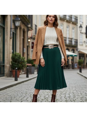 FRONHOFER Damen Ledergürtel Silber in Taupe