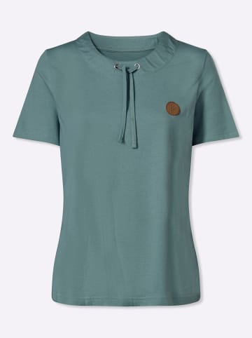 Sieh an! Kurzarmshirt in jade