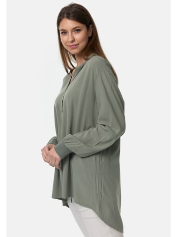PM SELECTED Oversized Hemdbluse in Grün