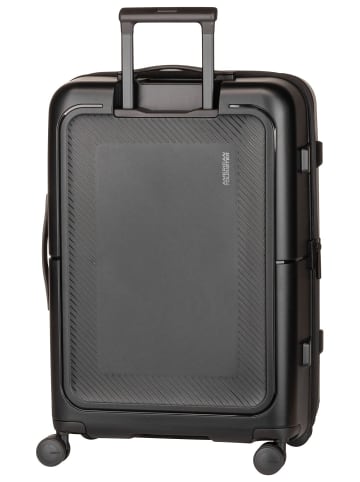 American Tourister Trolley Dashpop Spinner 67 EXP in True Black