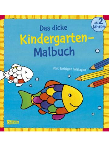 Carlsen Papeterie/PBS - Ausmalbilder für Kita-Kinder: Das dicke Kindergarten-Malbu