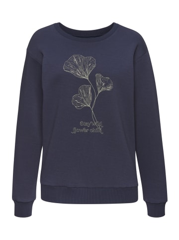 Sweatshirt in marine