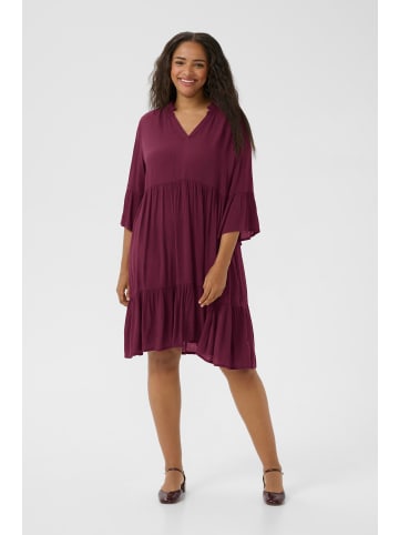 KAFFE curve Kleid KCmariana A-shape in Windsor Wine