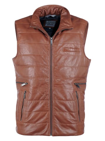 JCC Lederweste 3102179 in cognac