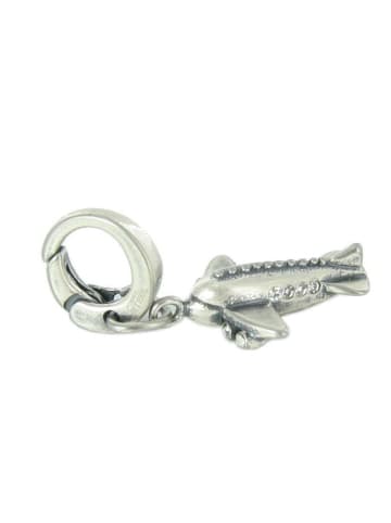 Fossil Charm in Silber