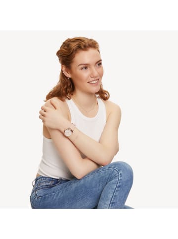 Tamaris Halskette Sparkle Flowers in roségold