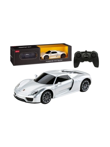 Wisam® RC Sportwagen 1:24 Ferngesteuerter Porsche 918 Spyder Silber