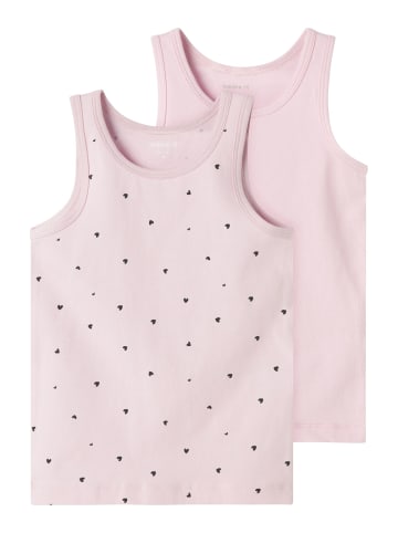 name it Unterhemden 2er Pack NMFTANK TOP 2P WINSOME HEARTS in winsome orchid