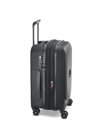 Delsey Belmont Plus 4-Rollen Kabinentrolley 55 cm in schwarz