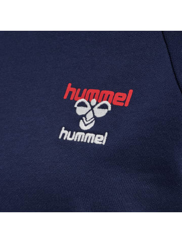 Hummel Pullover "Ic Durban Crop Sweatshirt" in Blau