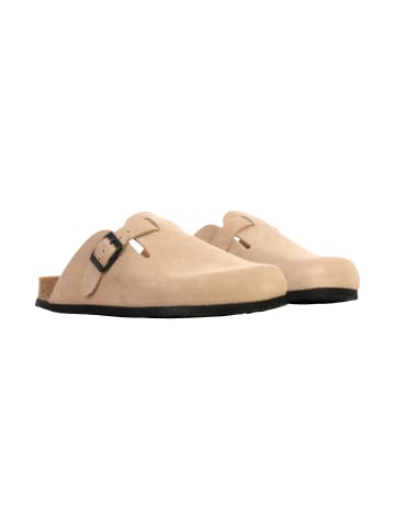 Plakton Leder-Pantoletten Blog Beige