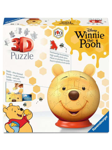Ravensburger Ravensburger Puzzle 72 Teile Puzzle-Ball Winnie Puuh mit Ohren in bunt