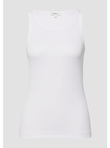 s.Oliver T-Shirt in 0100_weiß