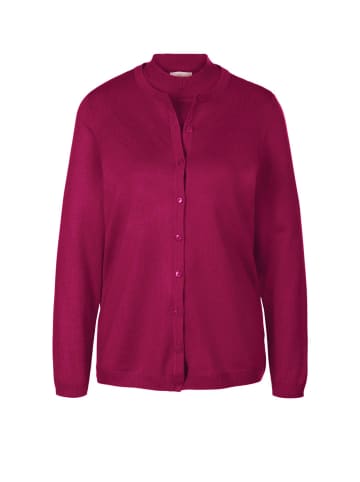 GOLDNER Pflegeleichtes Basic-Strickset in himbeere