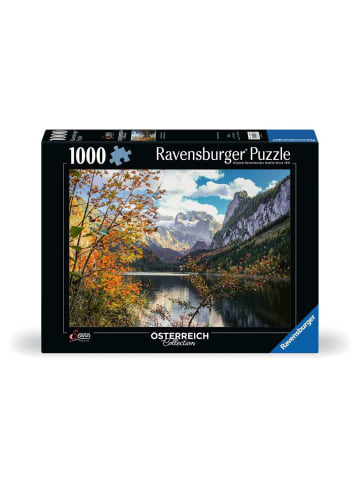 Ravensburger Puzzle 1.000 Teile Vorderer Gosausee mit Dachsteinmassiv Ab 14 Jahre in bunt