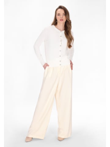 DreiMaster Klassik Women Cardigan in white