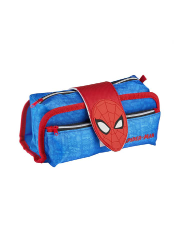 Spiderman Federmäppchen Schlamper Etui in Blau