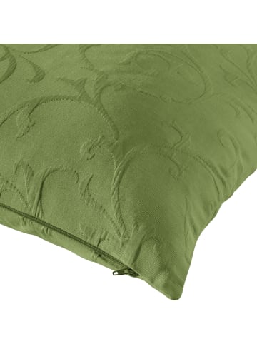 Erwin Müller Jacquard Kissenhülle Düsseldorf in grün