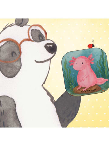 Mr. & Mrs. Panda Untersetzer Axolotl Niedlich Design ohne Spruch in Weiß