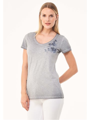 Organication T-Shirt "WOR13325" in Schattengrau