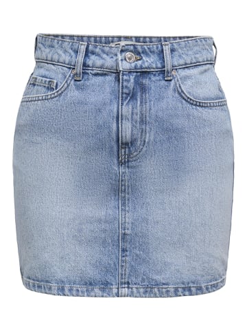 ONLY Jeansrock in Light Blue Denim