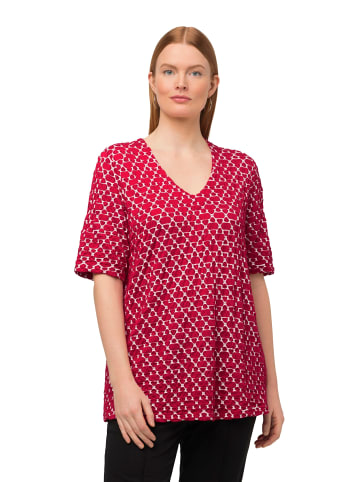 Ulla Popken Shirt in mohnrot