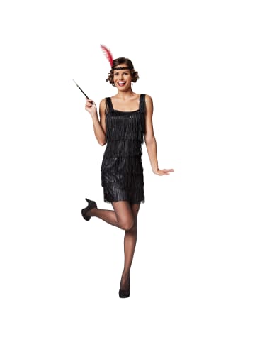 tectake Verführerisches, kurzes Kleid, schwarz
