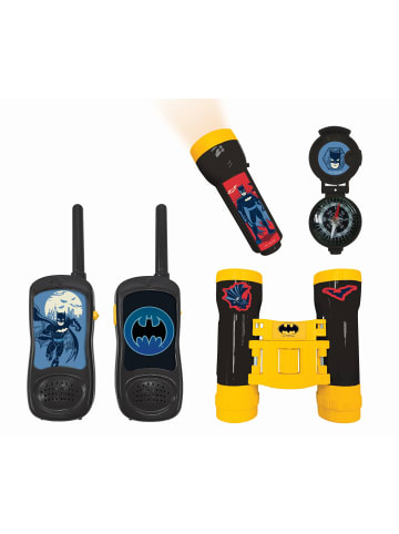 Lexibook Batman Abenteuer-Set mit Walkie-Talkies, Fernglas und Kompass