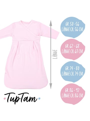 TupTam Baby Langarm Innenschlafsack in rosa