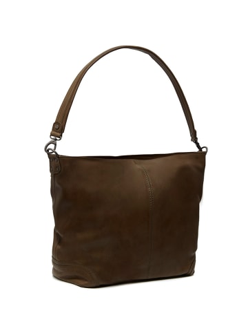 The Chesterfield Brand Bolivia Schultertasche Leder 32 cm olive green