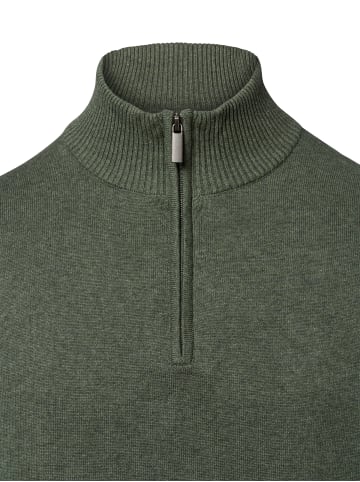 Nils Sundström Pullover in oliv - 0004