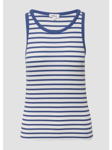 s.Oliver T-Shirt in 55G0_royalblau