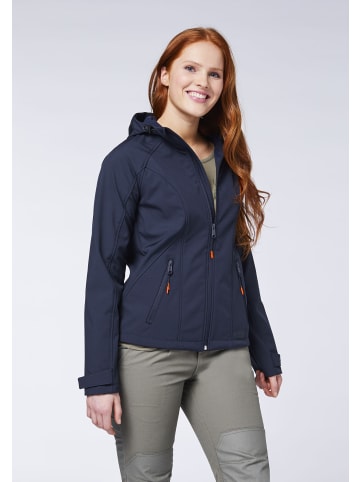 Gardena Softshell-Jacke mit wind- und wasserabweisender Funktion in Blau