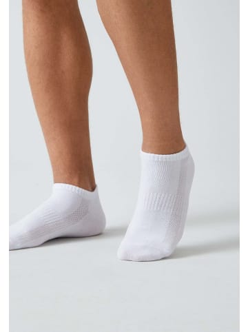 SNOCKS Sneaker Socken aus Bio-Baumwolle 6 Paar in Weiß