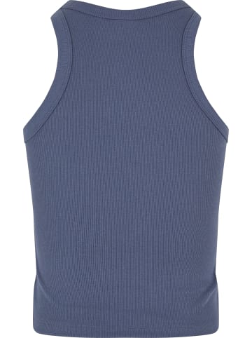 Urban Classics Urban Classics Damen Ladies Racer Back Rib Top in vintageblue