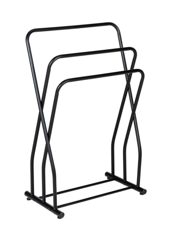 Wenko Handtuchständer Mod. Granelli Schwarz, Handtuchständer Granelli Schwarz in Schwarz