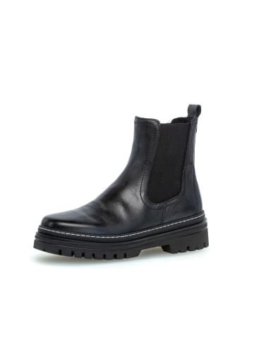 Gabor Fashion Chelsea Boots in schwarz