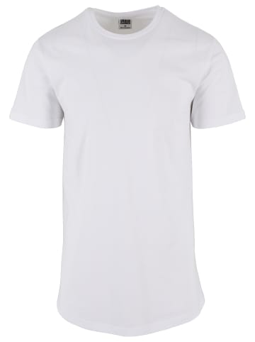 Urban Classics Urban Classics Herren Shaped Long Tee in white