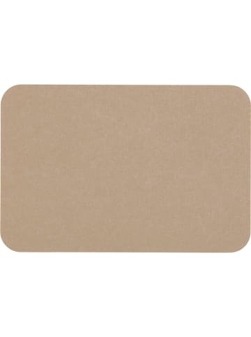 Erwin Müller Filz Tischset 4er-Pack Beja in cappuccino
