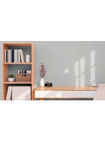 A.S. Création Tapete Textured Nature in Nebelgrau 