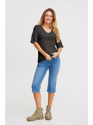PULZ Jeans PZReese regular fit in Black Beauty