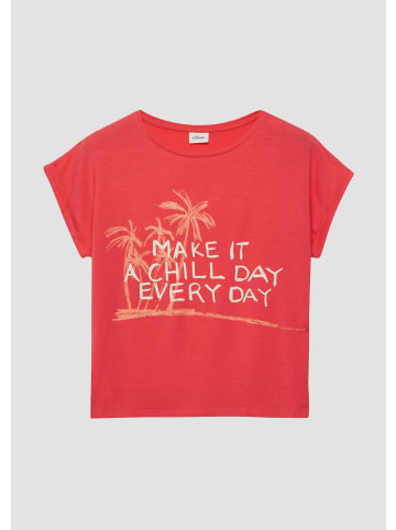 s.Oliver T-Shirt in 4290_rot