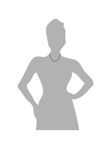 SilberDream 925 Sterling Silber Damen SilberDream Halsketten Dancer  ca. 45cm