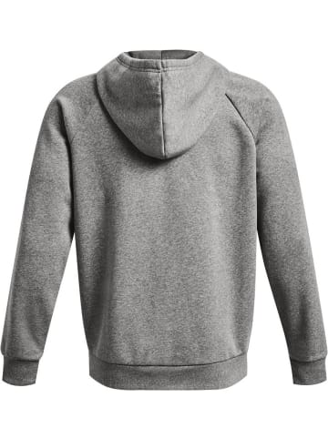 Under Armour Fleecejacke/Fleecepullover "Ua Rival Fleece Fz Hoodie" in Grau