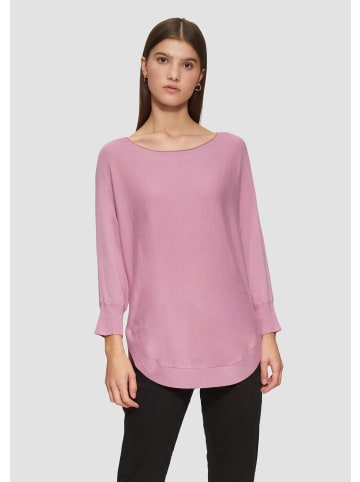 QS Strickpullover 3/4 Arm in Pink