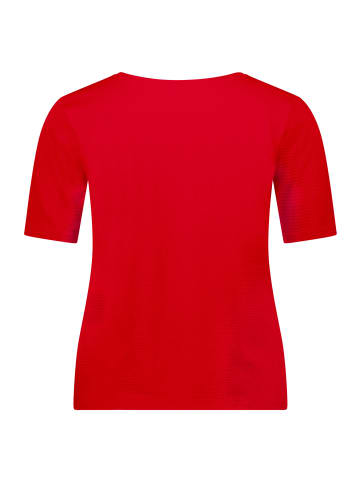Betty Barclay Basic Shirt mit Struktur in Rot