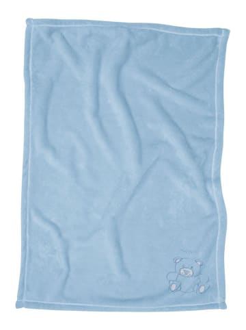 Playshoes Decke "Fleece-Decke Bär" in Blau