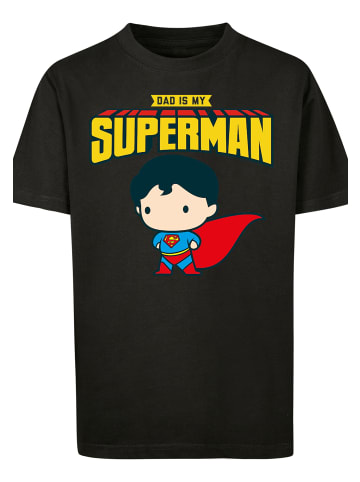 F4NT4STIC T-Shirt DC Comics Superman My Dad Is My Hero in schwarz